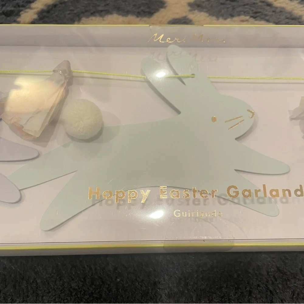 NIB Meri Meri Hoppy Easter Garland